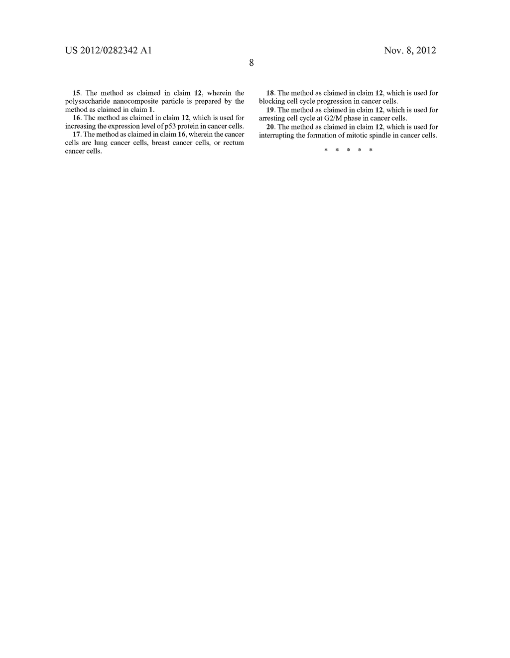 METHOD FOR PREPARING POLYSACCHARIDE NANOCOMPOSITE PARTICLES AND USES OF     THE SAME - diagram, schematic, and image 12