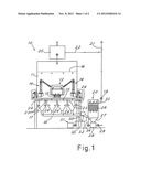 APPARATUS AND METHOD FOR RECOVERY AND DRY TREATMENT OF OVERSPRAY IN A     PAINTING BOOTH diagram and image