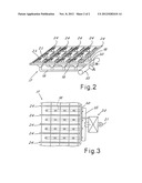 APPARATUS AND METHOD FOR RECOVERY AND DRY TREATMENT OF OVERSPRAY IN A     PAINTING BOOTH diagram and image