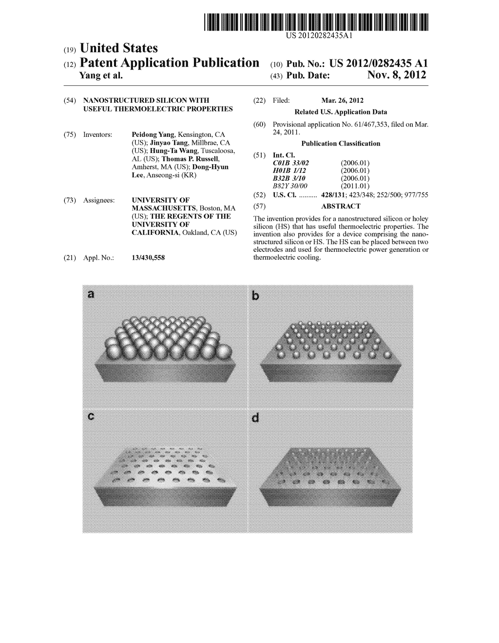 Nanostructured Silicon with Useful Thermoelectric Properties - diagram, schematic, and image 01