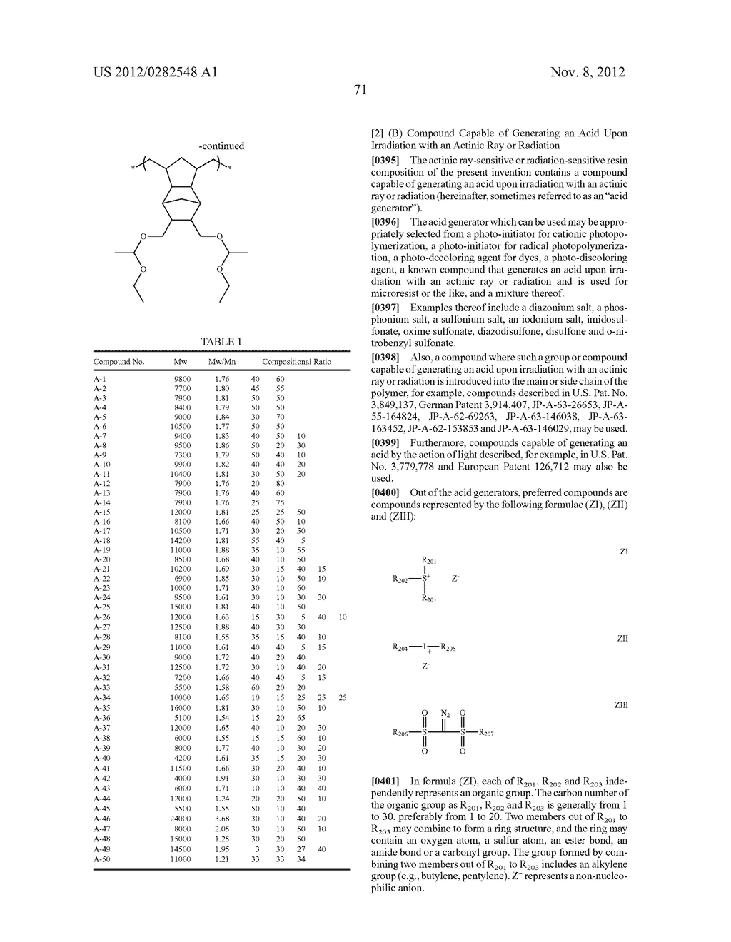 PATTERN FORMING METHOD, ACTINIC RAY-SENSITIVE OR RADIATION-SENSITIVE RESIN     COMPOSITION AND RESIST FILM - diagram, schematic, and image 72