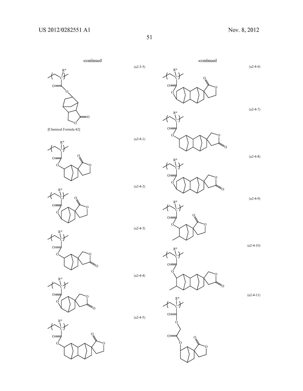 RESIST COMPOSITION, METHOD OF FORMING RESIST PATTERN AND POLYMERIC     COMPOUND - diagram, schematic, and image 52