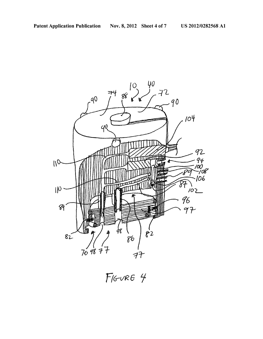 SELF-REGULATING FLUID DISPENSING CAP SYSTEM AND METHOD OF USE - diagram, schematic, and image 05
