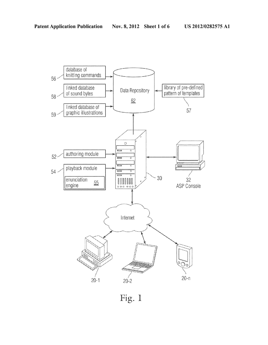 SYSTEM FOR COMPILING KNITTING/CROCHETING PATTERNS INTO STEPWISE     TIME-ADJUSTABLE  VOICE AND VISUAL INSTRUCTIONS - diagram, schematic, and image 02