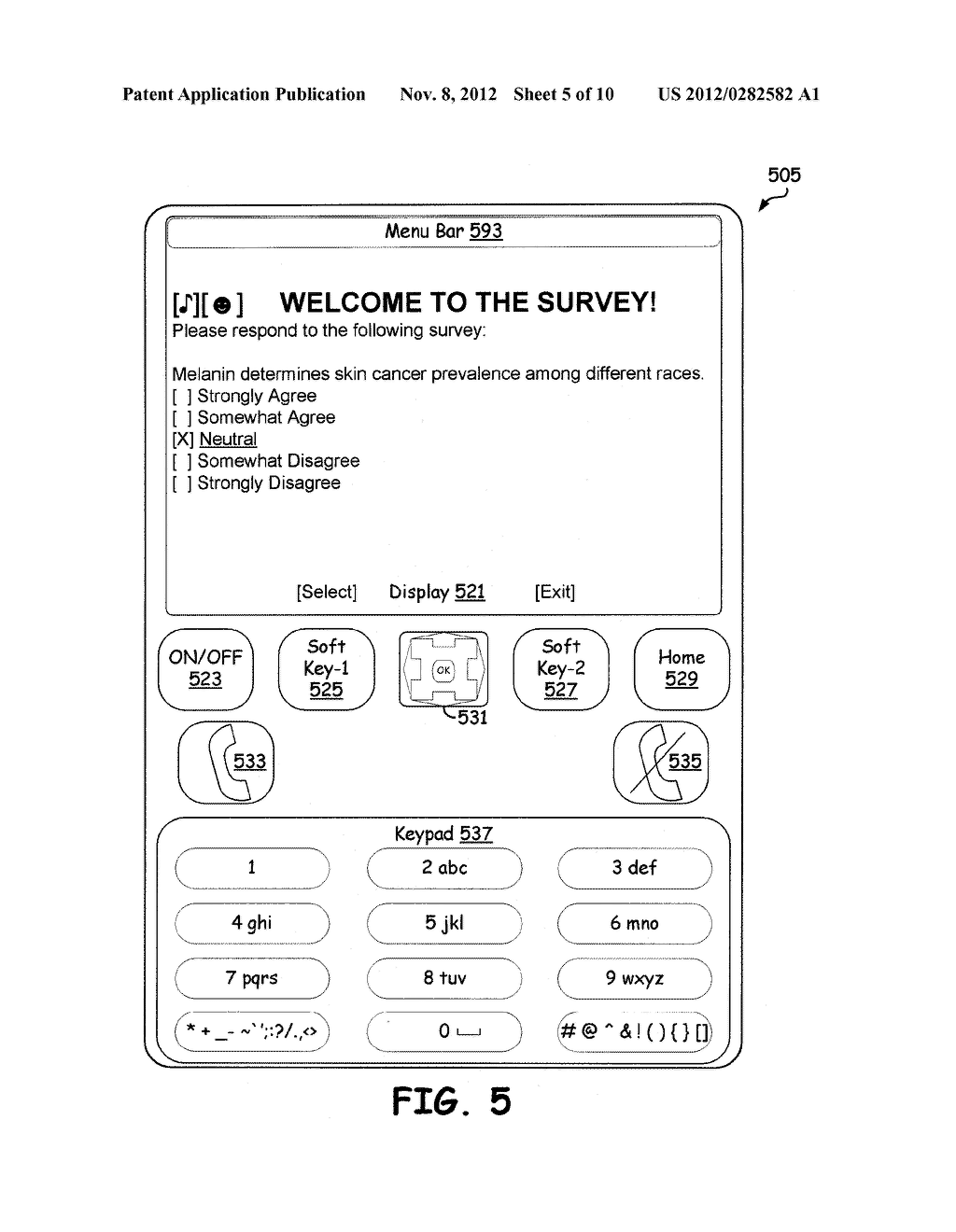 METHOD OF COLLECTING DATA FROM A SURVEY BY A SYSTEM - diagram, schematic, and image 06