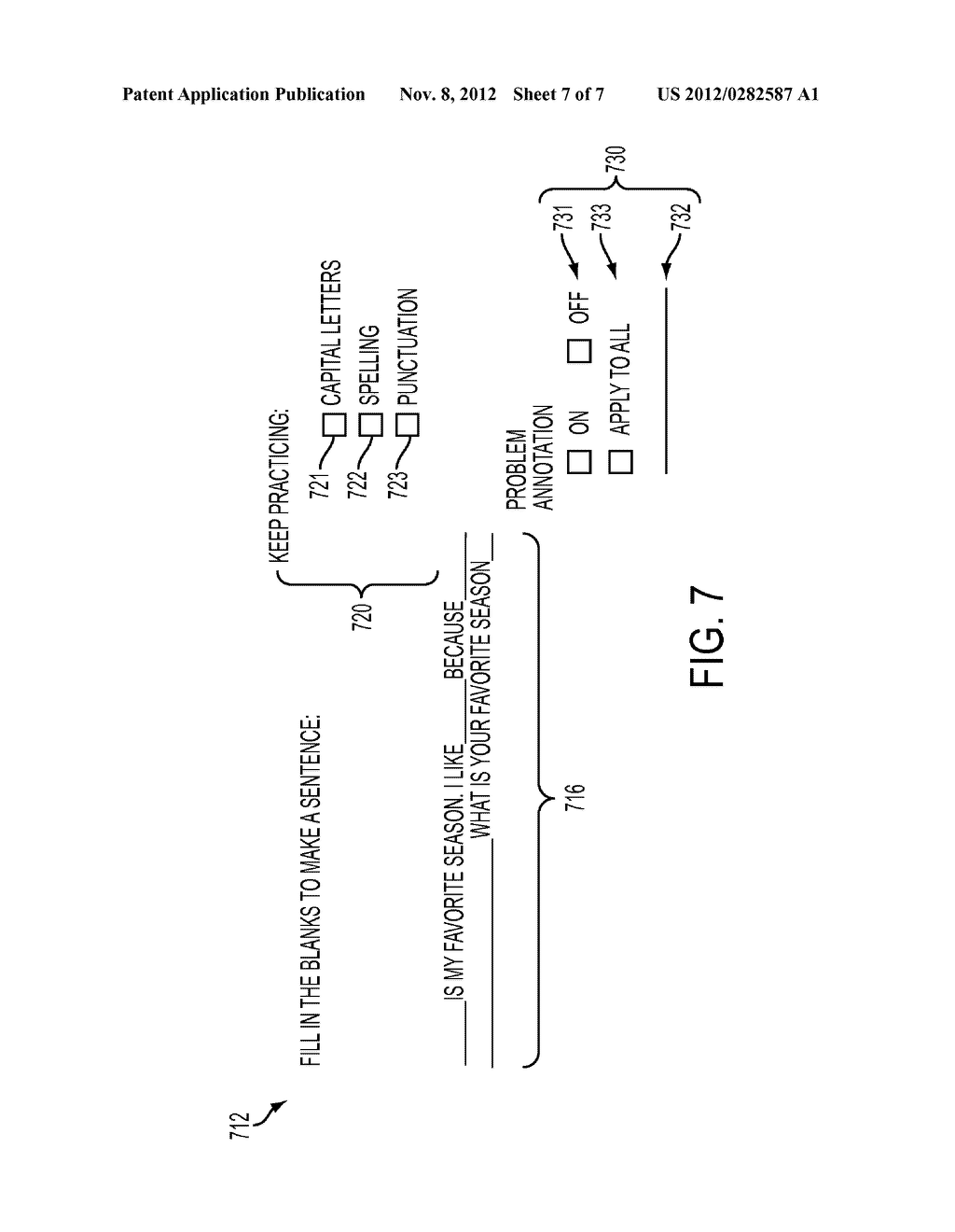 SYSTEM AND METHOD FOR GENERATING AND IMPLEMENTING INDIVIDUALIZED     EDUCATIONAL PRACTICE WORKSHEETS - diagram, schematic, and image 08