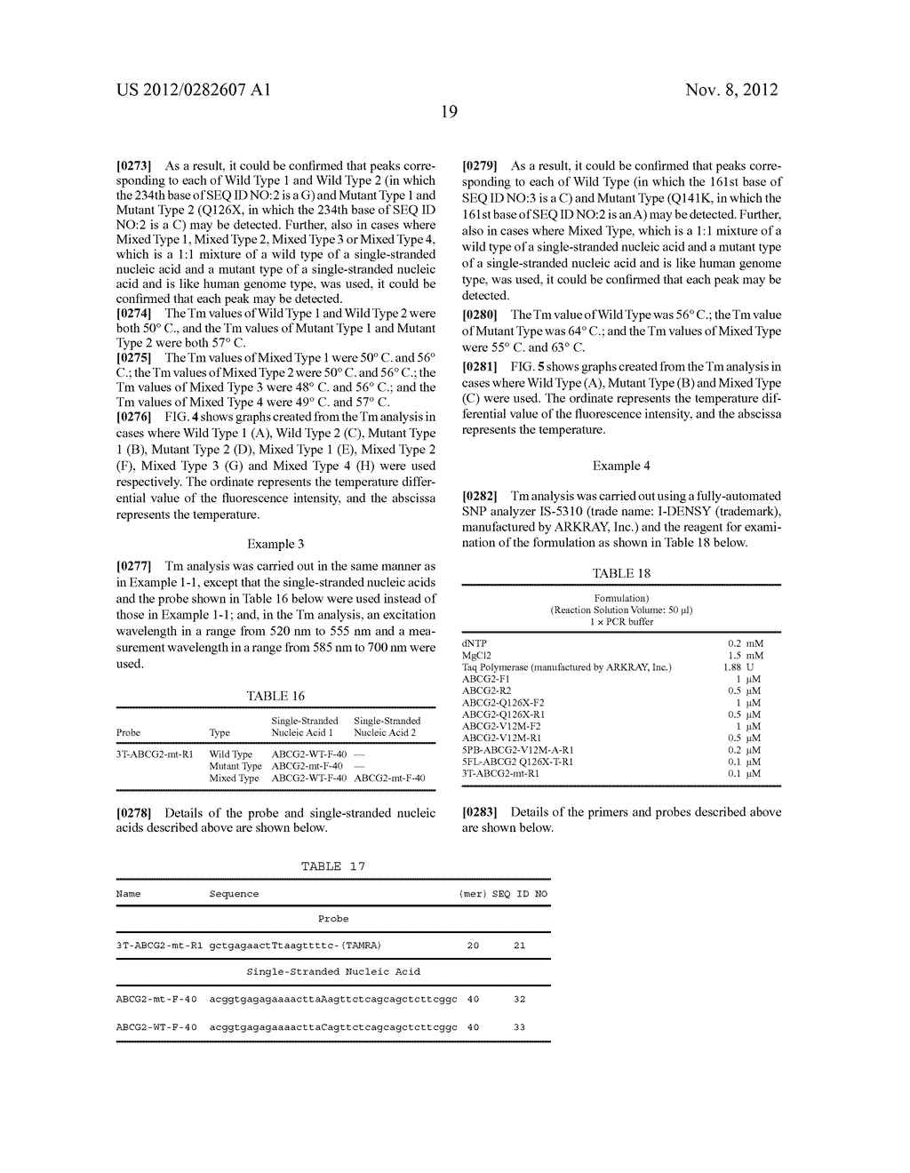 Probe, Polymorphism Detection Method, Method of Evaluating Drug Efficacy     or Tolerance, Disease Prediction Method and Reagent Kit - diagram, schematic, and image 31