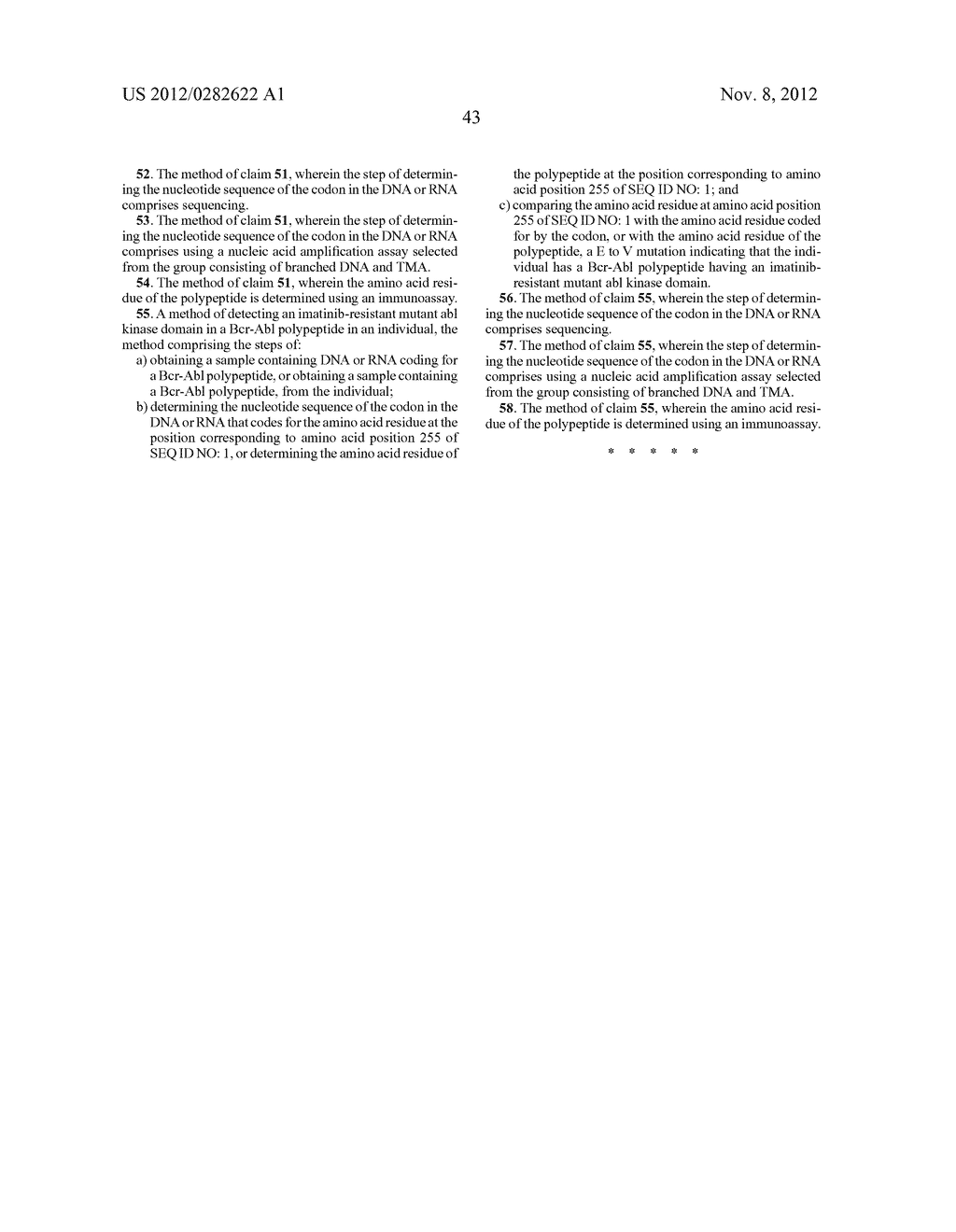 MUTATIONS IN THE BCR-ABL TYROSINE KINASE ASSOCIATED WITH RESISTANCE TO     STI-571 - diagram, schematic, and image 57