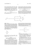 MULTI-ARM POLYETHYLENE GLYCOL DERIVATIVES, CONJUGATES AND GELS OF     PHARMACEUTICALS AND THE SAME diagram and image