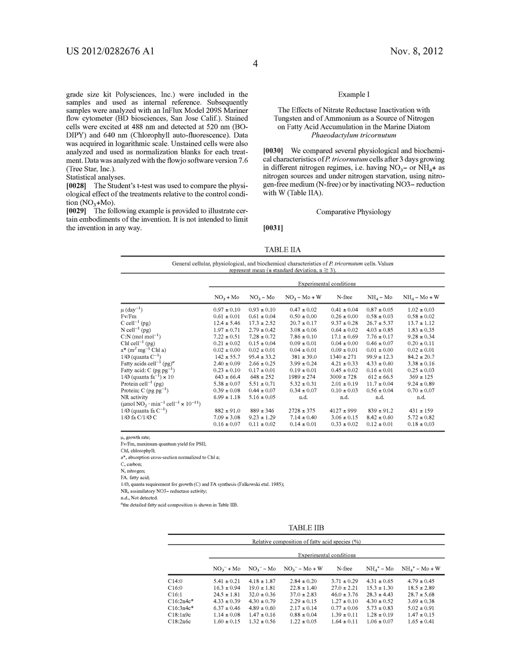 Compositions and Methods for Enhancing Lipid Production in Marine     Microalgae - diagram, schematic, and image 11