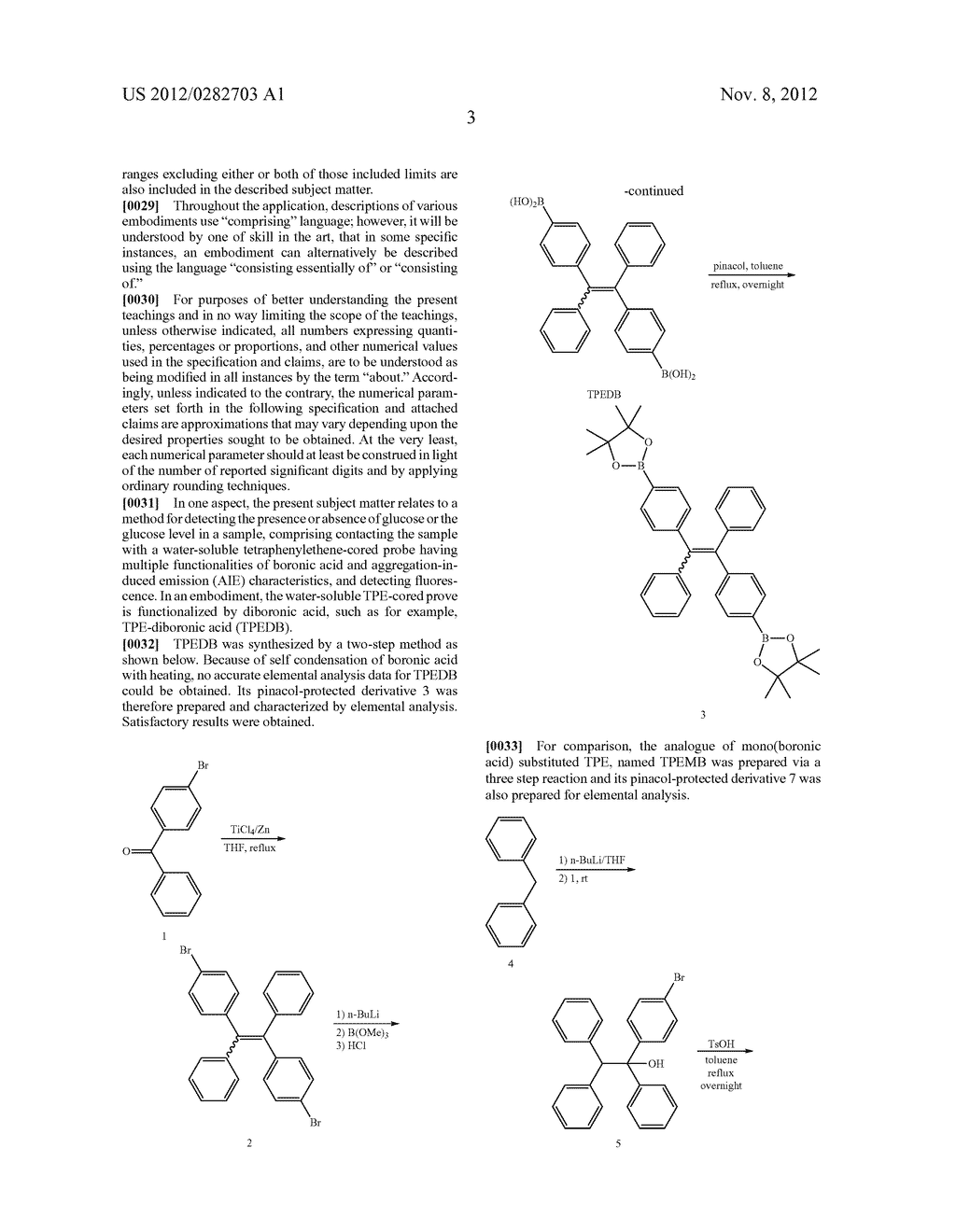 SPECIFIC DETECTION OF D-GLUCOSE BY A TETRAPHENYLETHENE-BASE FLUORESCENT     SENSOR - diagram, schematic, and image 13