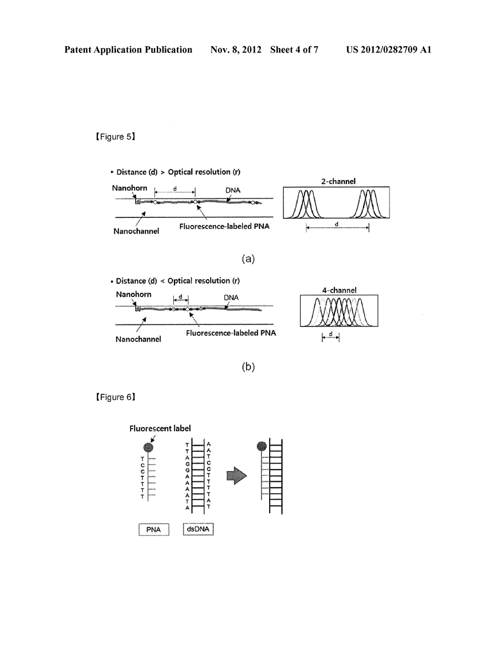 METHOD AND DEVICE FOR DNA SEQUENCE ANALYSIS USING MULTIPLE PNA - diagram, schematic, and image 05