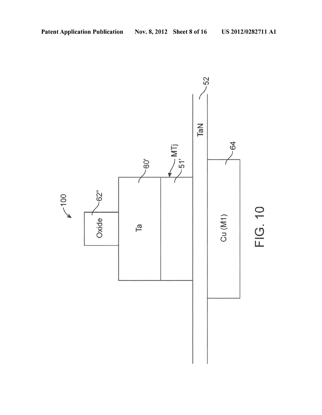 MAGNETIC TUNNEL JUNCTION (MTJ) FORMATION USING MULTIPLE ETCHING PROCESSES - diagram, schematic, and image 09