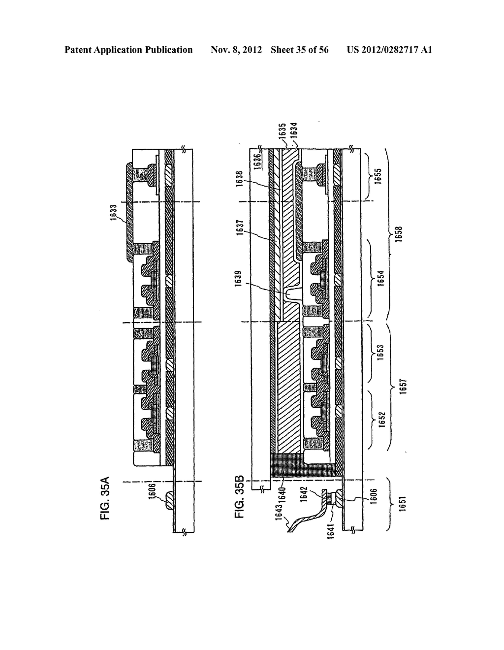 THIN FILM TRANSISTOR, DISPLAY DEVICE AND LIQUID CRYSTAL DISPLAY DEVICE AND     METHOD FOR MANUFACTURING THE SAME - diagram, schematic, and image 36