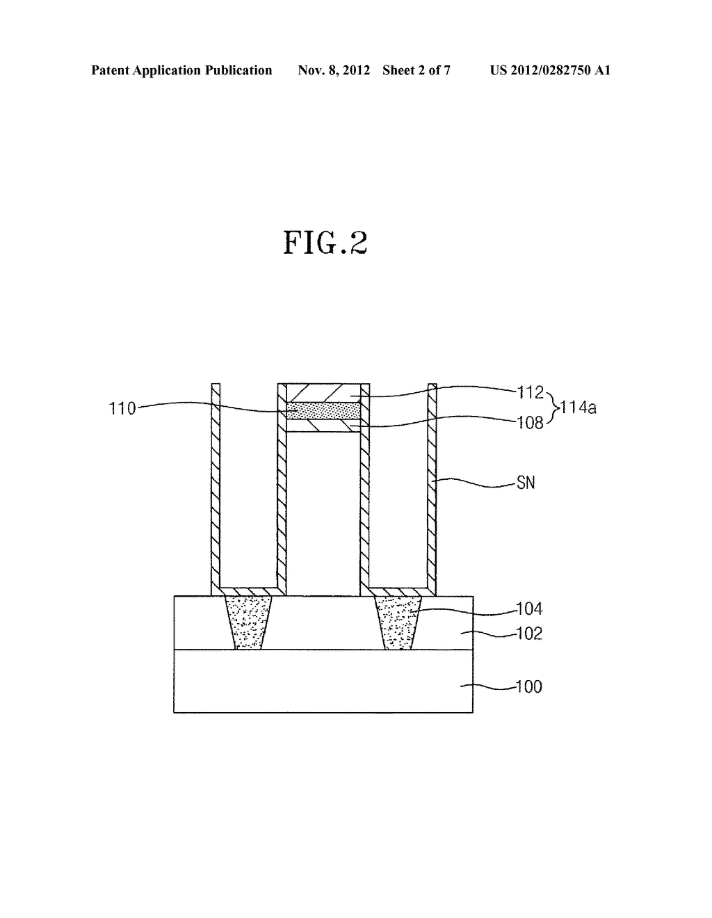 SEMICONDUCTOR DEVICE HAVING CAPACITORS FIXED TO SUPPORT PATTERNS AND     METHOD FOR MANUFACTURING THE SAME - diagram, schematic, and image 03