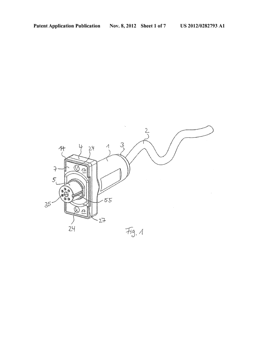 Plug Connection Assembly for a Moisture-Protected Electrical Plug     Connection - diagram, schematic, and image 02