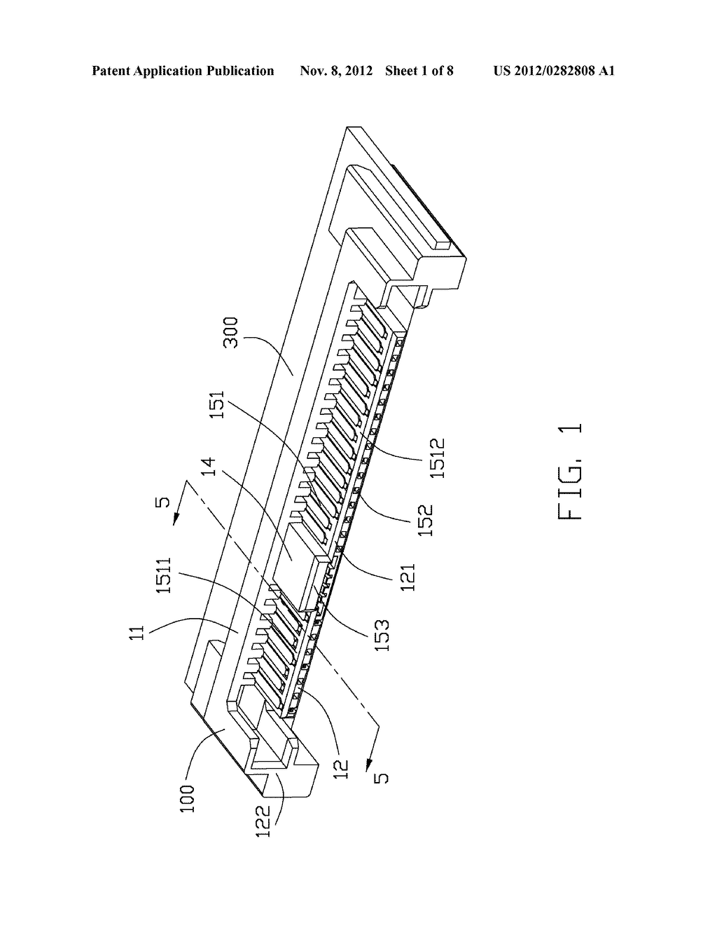 ELECTRICAL CONNECTOR WITH CONNECTING BARS THEREIN TO REDUCE CROSS TALKING - diagram, schematic, and image 02