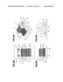 METHOD AND APPARATUS FOR MULTIPLE CUTOFF MACHINING OF RARE EARTH MAGNET     BLOCK, CUTTING FLUID FEED NOZZLE, AND MAGNET BLOCK SECURING JIG diagram and image