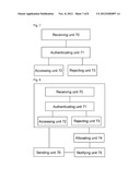 Method and system for accessing completion of call to busy subscriber     service based on identity diagram and image