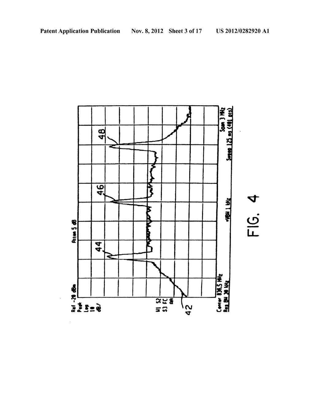 METHOD AND DEVICE FOR MAINTAINING THE PERFORMANCE QUALITY OF A     COMMUNICATION SYSTEM IN THE PRESENCE OF NARROW BAND INTERFERENCE - diagram, schematic, and image 04