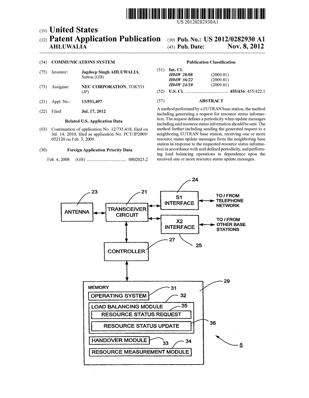 COMMUNICATIONS SYSTEM - diagram, schematic, and image 01