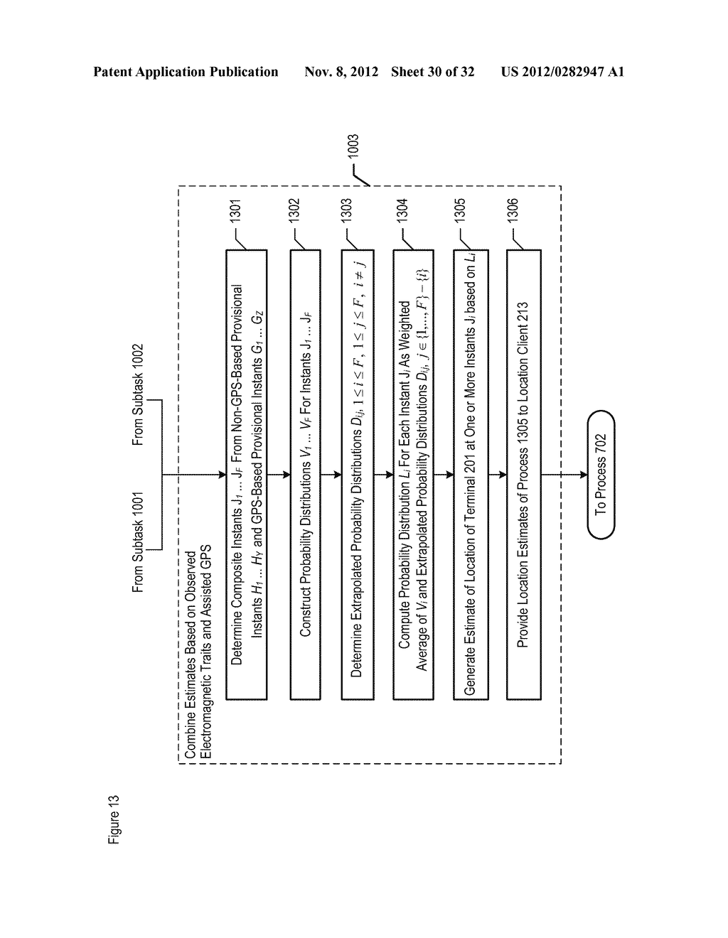 Estimating the Location of a Wireless Terminal Based on Signal Path     Impairment - diagram, schematic, and image 31