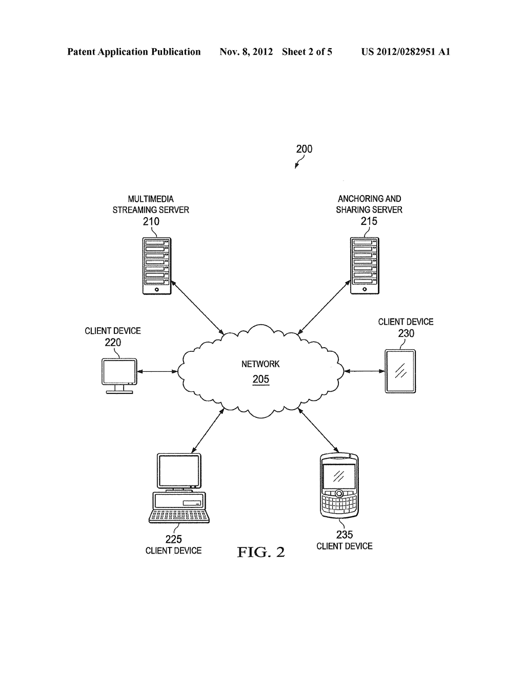 ANCHORING AND SHARING LOCATIONS AND ENJOYMENT EXPERIENCE INFORMATION ON A     PRESENTATION TIMELINE FOR MULTIMEDIA CONTENT STREAMED OVER A NETWORK - diagram, schematic, and image 03