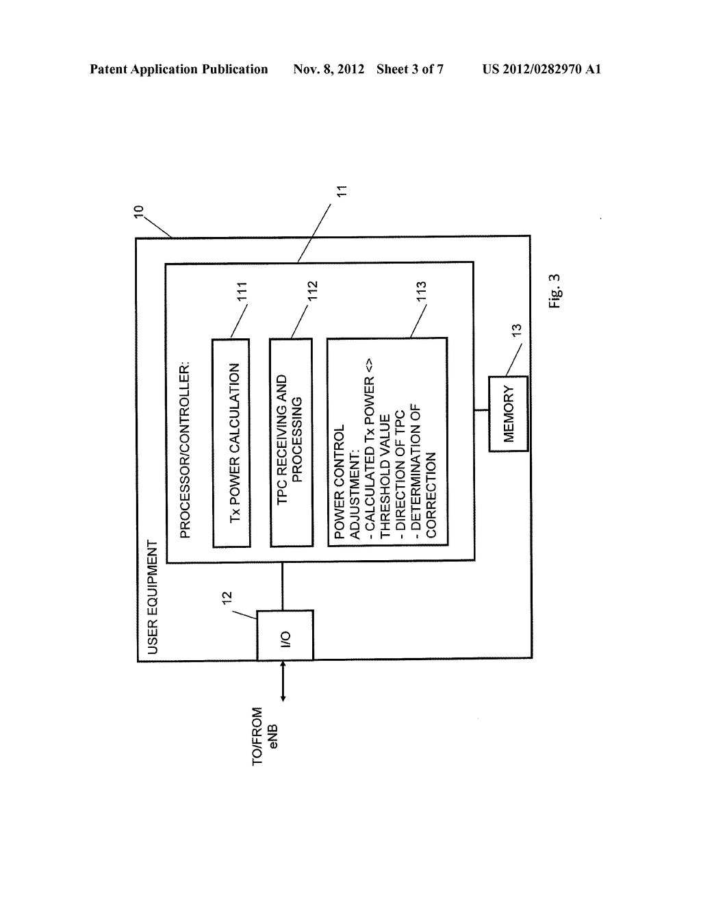 UPLINK TRANSMISSION POWER CONTROL MECHANISM - diagram, schematic, and image 04