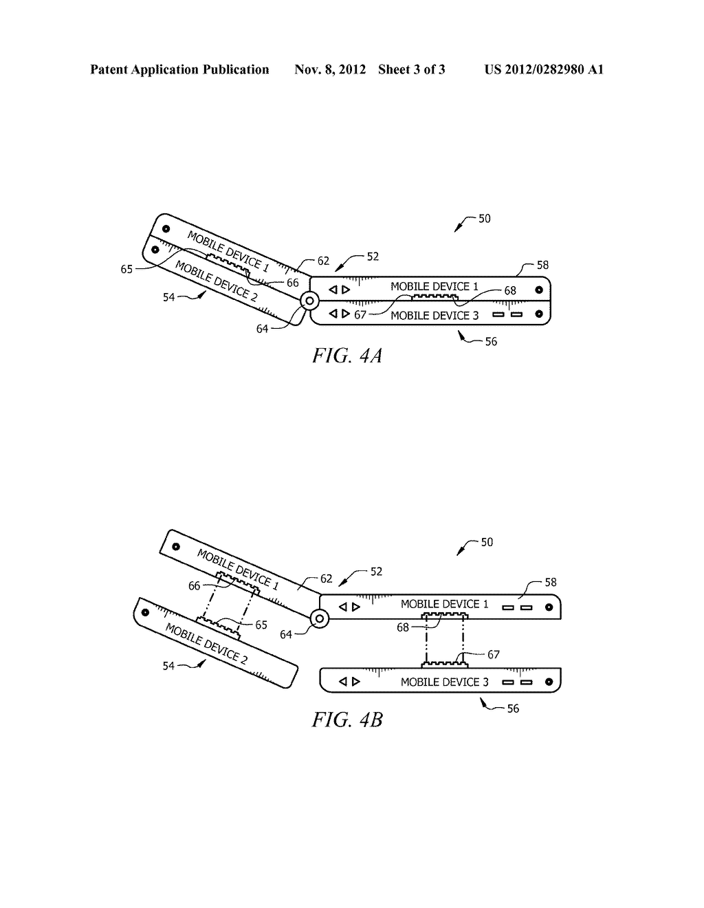 MOBILE COMMUNICATION DEVICE APPARATUS HAVING MULTIPLE MOBILE DEVICES - diagram, schematic, and image 04