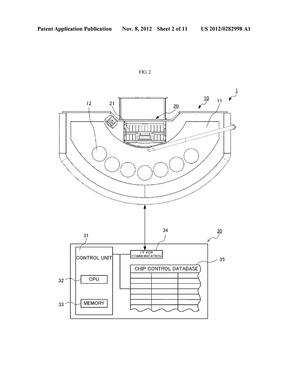 SYSTEM AND METHOD FOR READING DATA FROM A PLURALITY OF CHIPS COMPRISING AN     RFID TAG - diagram, schematic, and image 03