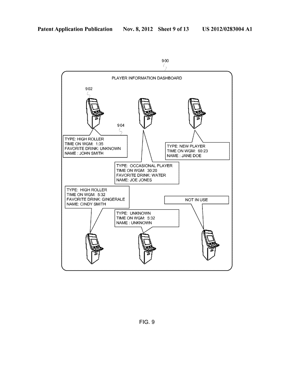 USING PLAYER INFORMATION IN WAGERING GAME ENVIRONMENTS - diagram, schematic, and image 10