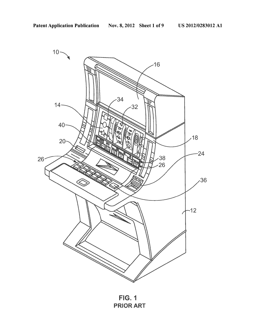 Signage Display for an Electronic Gaming Terminal - diagram, schematic, and image 02