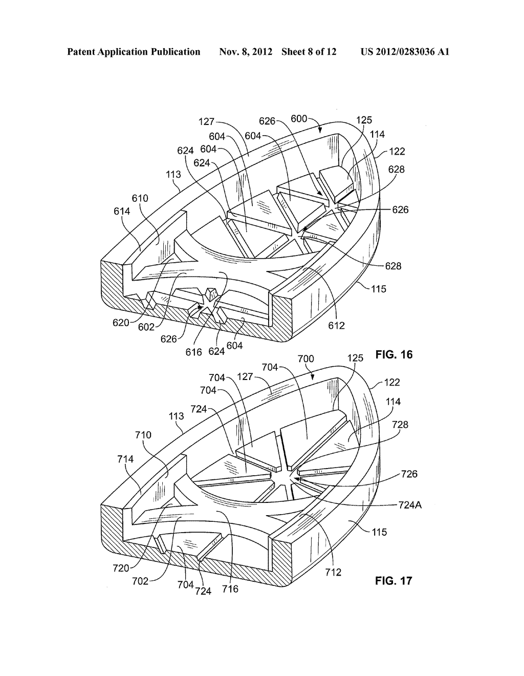 Golf Club Head or Other Ball Striking Device Having Stiffened Face Portion - diagram, schematic, and image 09