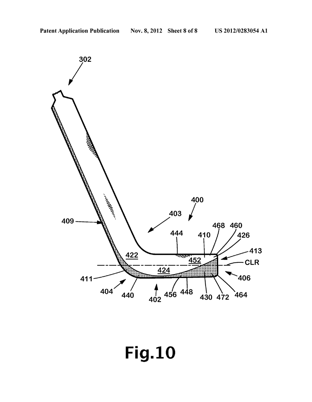 BLADE OF/FOR A HOCKEY STICK - diagram, schematic, and image 09