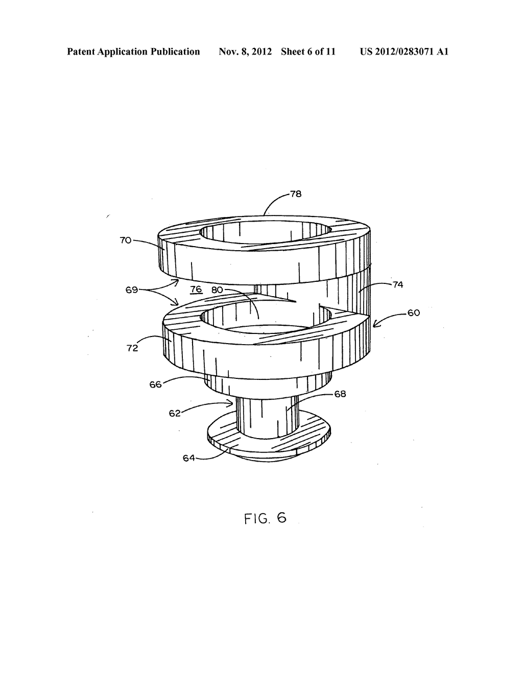 Weight plate with center post locking cartridge - diagram, schematic, and image 07