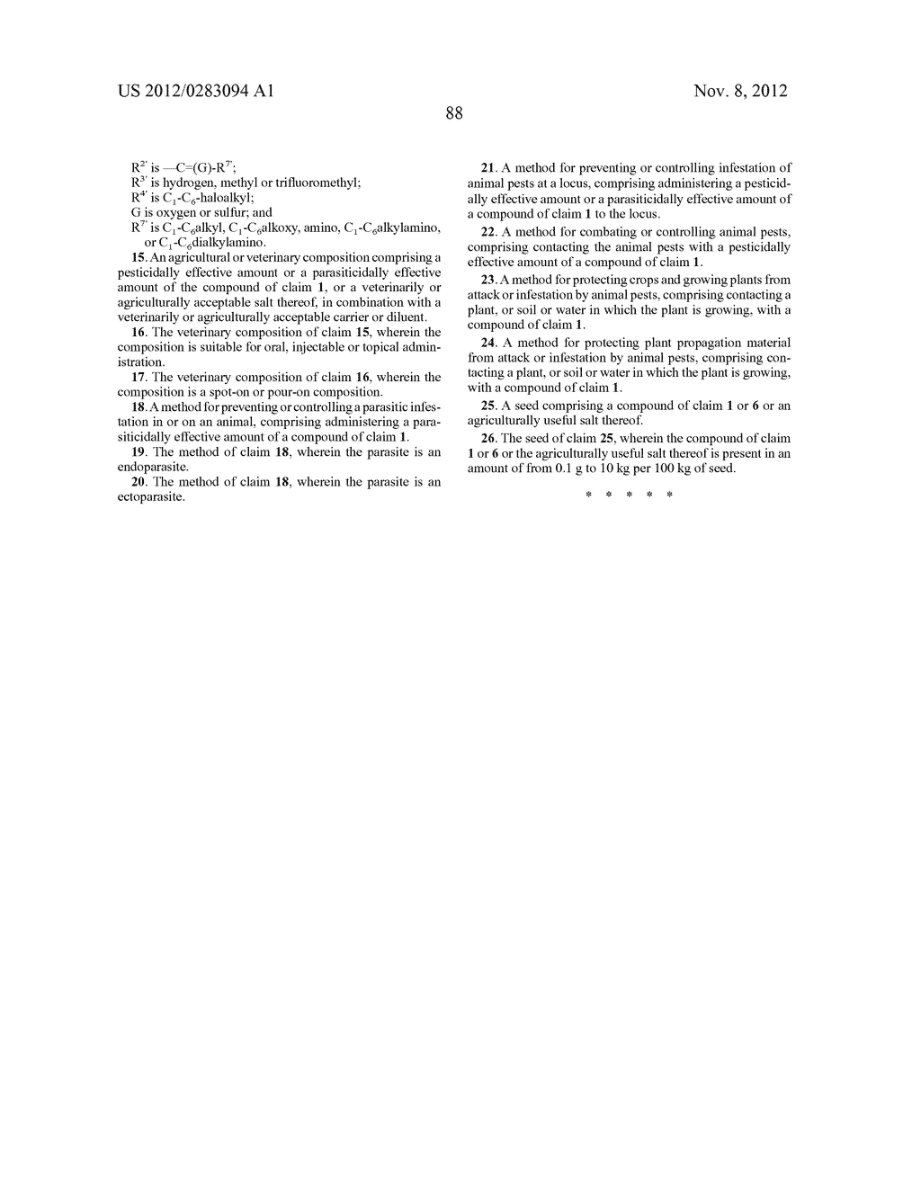 PESTICIDAL BIS-ORGANOSULFUR COMPOUNDS - diagram, schematic, and image 89