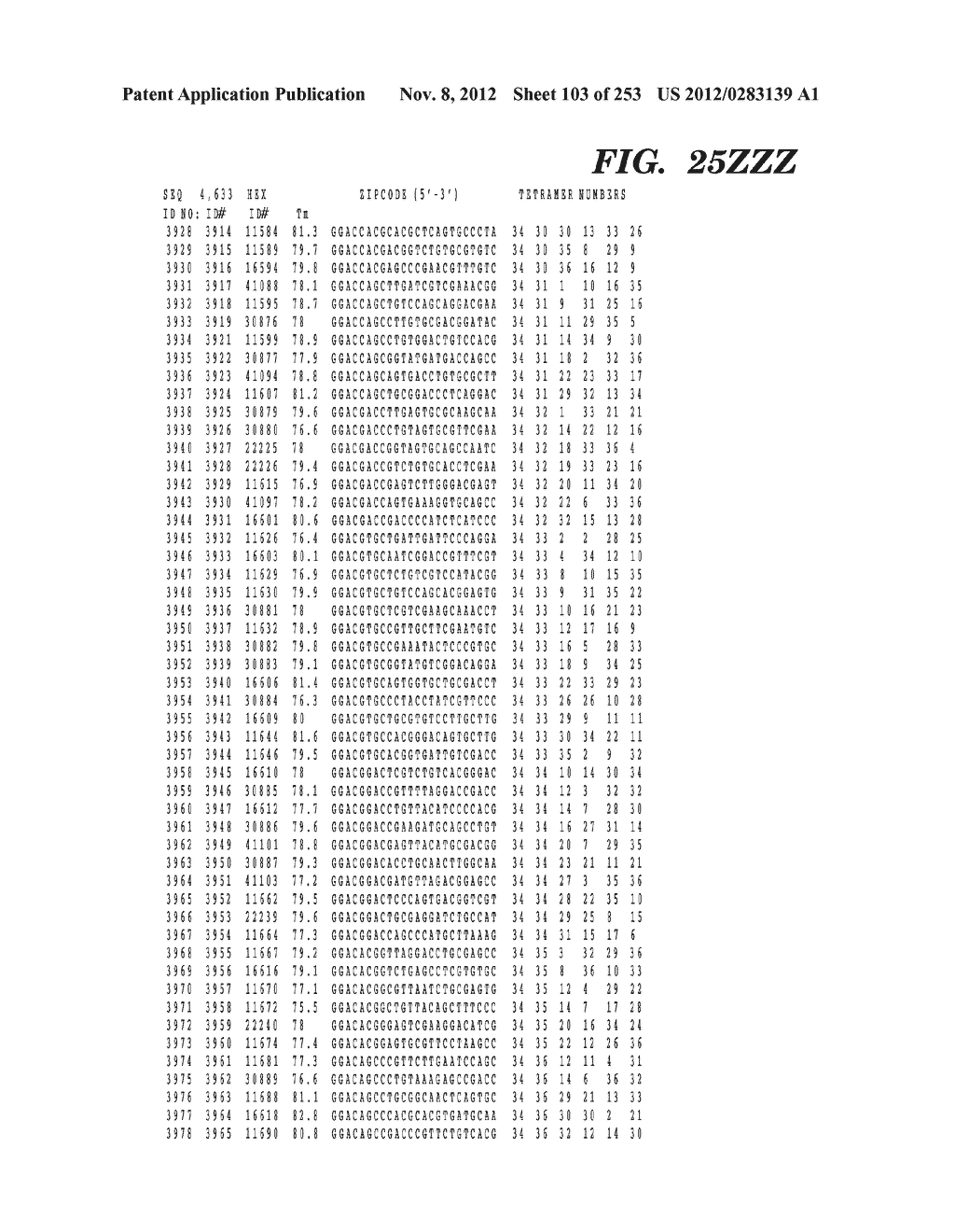 METHOD OF DESIGNING ADDRESSABLE ARRAY SUITABLE FOR DETECTION OF NUCLEIC     ACID SEQUENCE DIFFERENCES USING LIGASE DETECTION REACTION - diagram, schematic, and image 104