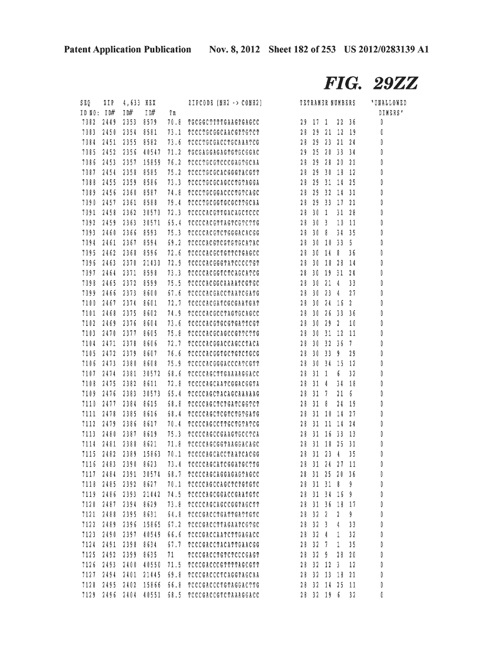 METHOD OF DESIGNING ADDRESSABLE ARRAY SUITABLE FOR DETECTION OF NUCLEIC     ACID SEQUENCE DIFFERENCES USING LIGASE DETECTION REACTION - diagram, schematic, and image 183