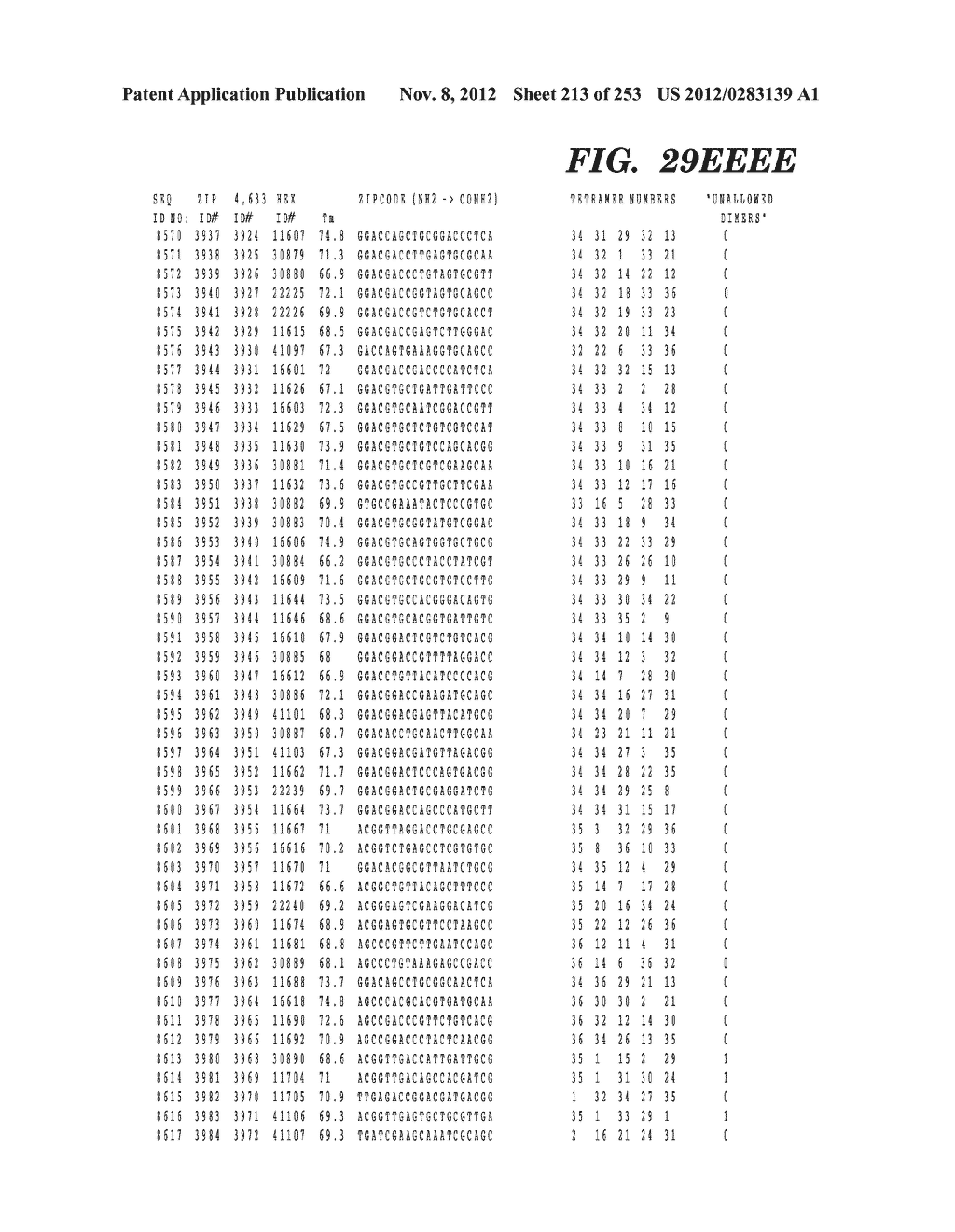 METHOD OF DESIGNING ADDRESSABLE ARRAY SUITABLE FOR DETECTION OF NUCLEIC     ACID SEQUENCE DIFFERENCES USING LIGASE DETECTION REACTION - diagram, schematic, and image 214