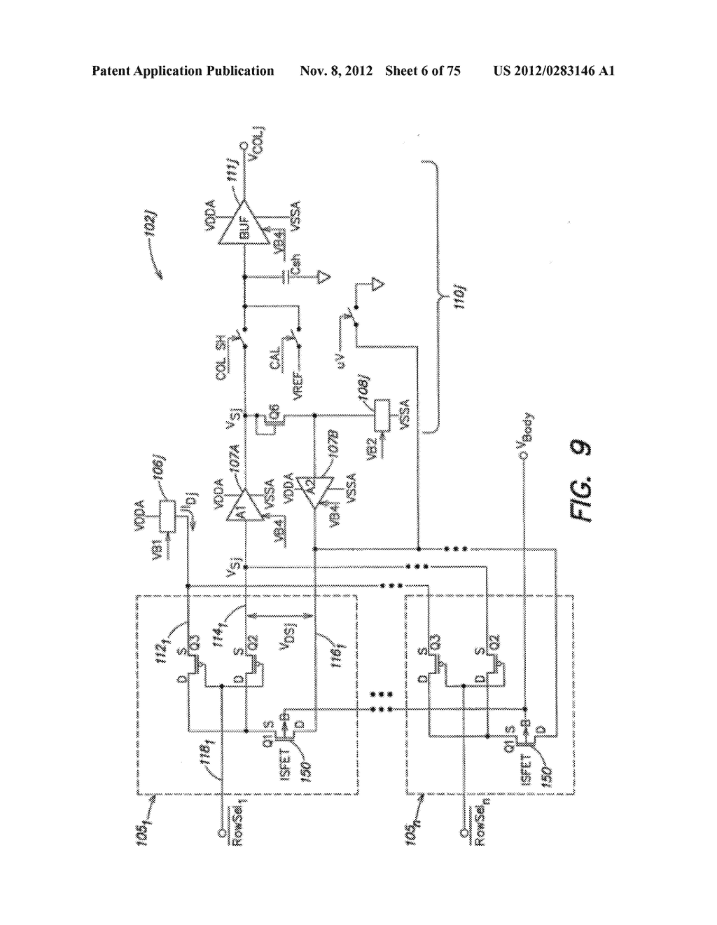 CHEMICALLY-SENSITIVE SENSOR ARRAY CALIBRATION CIRCUITRY - diagram, schematic, and image 07