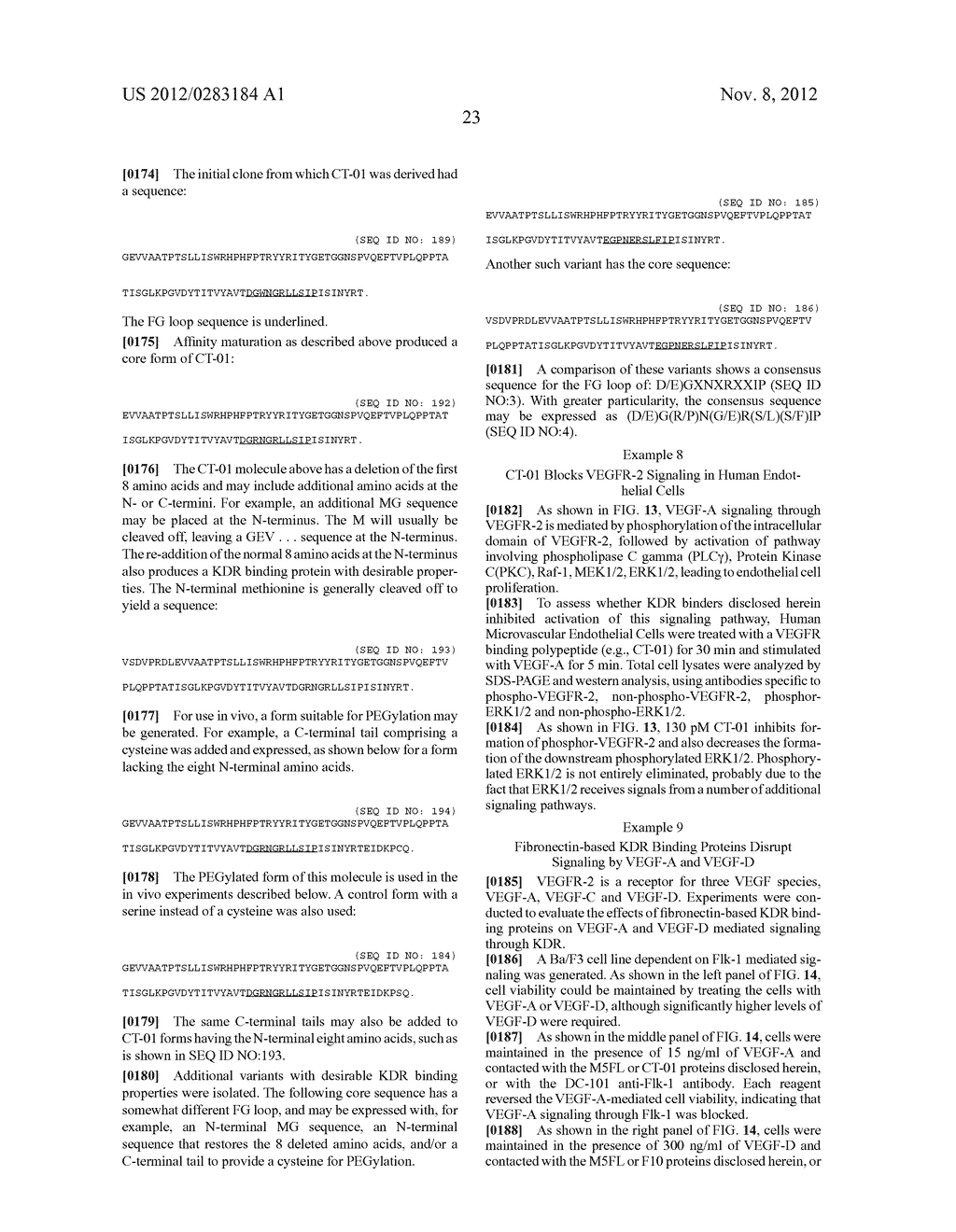 INHIBITORS OF TYPE 2 VASCULAR ENDOTHELIAL GROWTH FACTOR RECEPTORS - diagram, schematic, and image 47