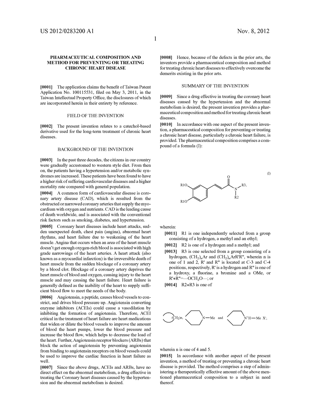 PHARMACEUTICAL COMPOSITION AND METHOD FOR PREVENTING OR TREATING CHRONIC     HEART DISEASE - diagram, schematic, and image 11