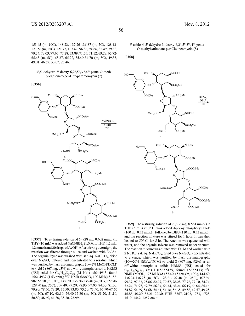 ANTIBACTERIAL AMINOGLYCOSIDE ANALOGS - diagram, schematic, and image 57
