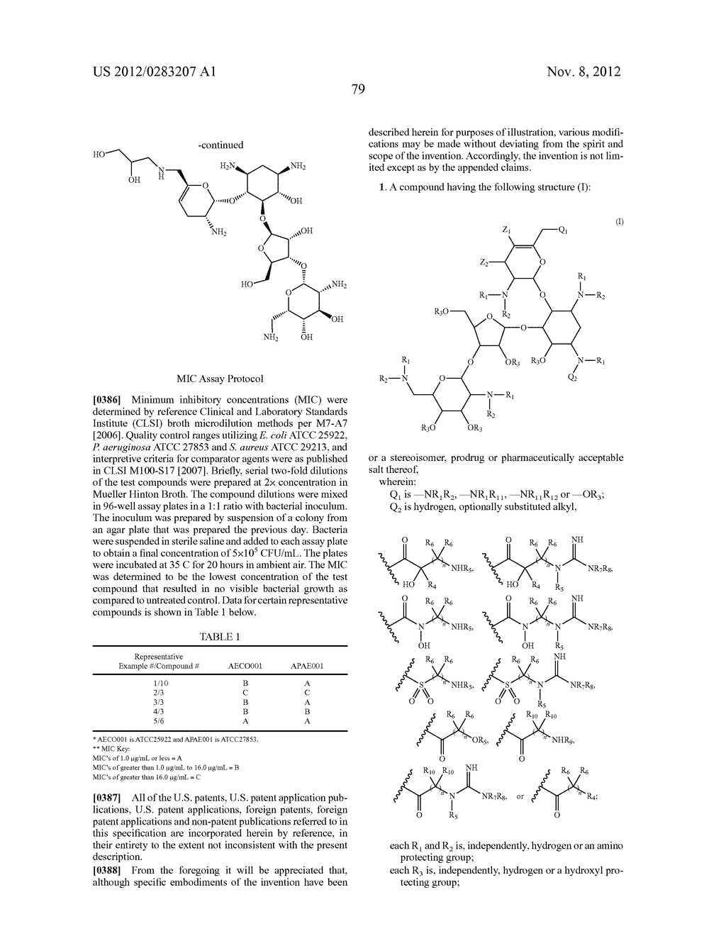 ANTIBACTERIAL AMINOGLYCOSIDE ANALOGS - diagram, schematic, and image 80