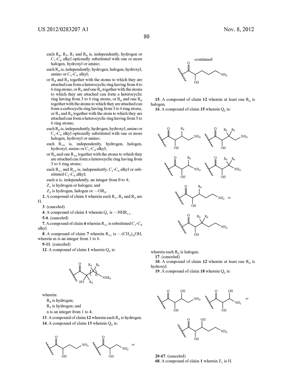 ANTIBACTERIAL AMINOGLYCOSIDE ANALOGS - diagram, schematic, and image 81