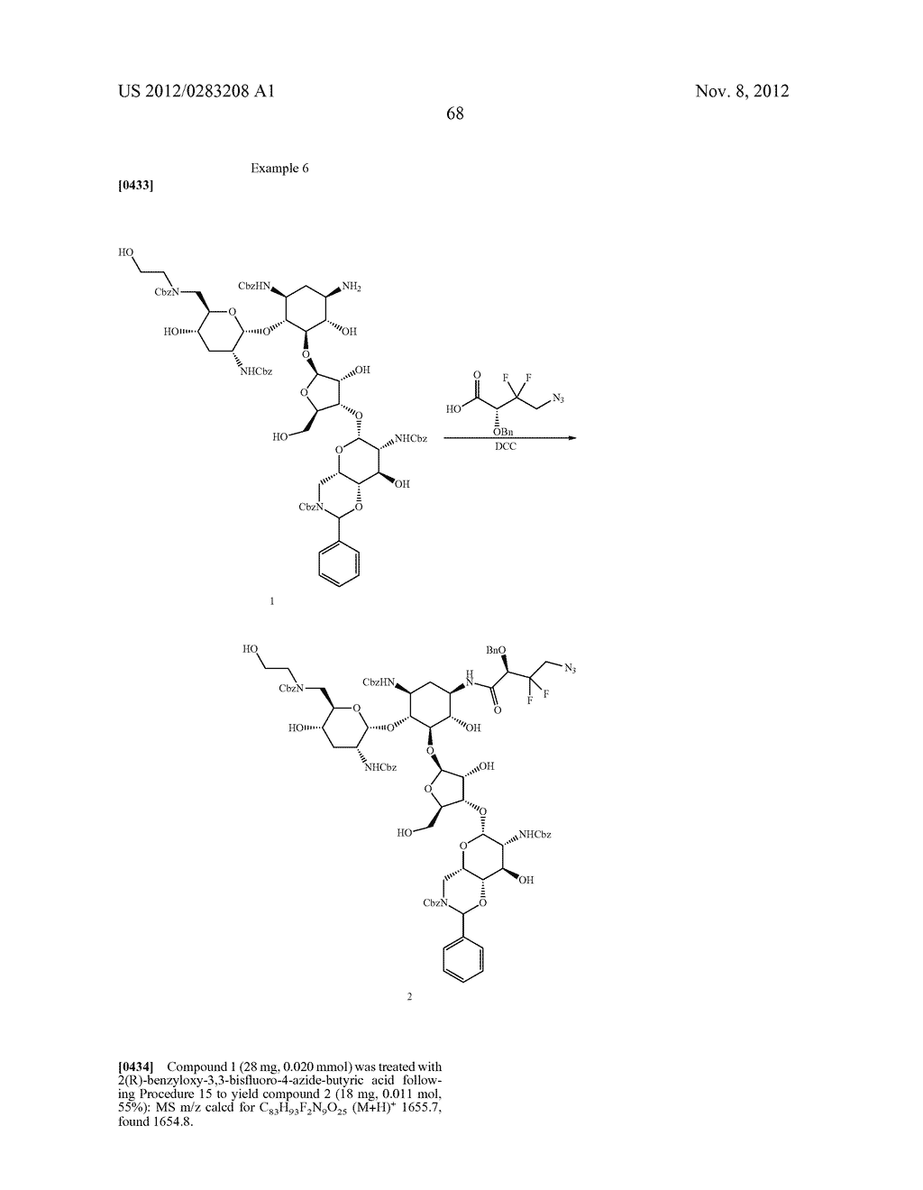 ANTIBACTERIAL AMINOGLYCOSIDE ANALOGS - diagram, schematic, and image 69