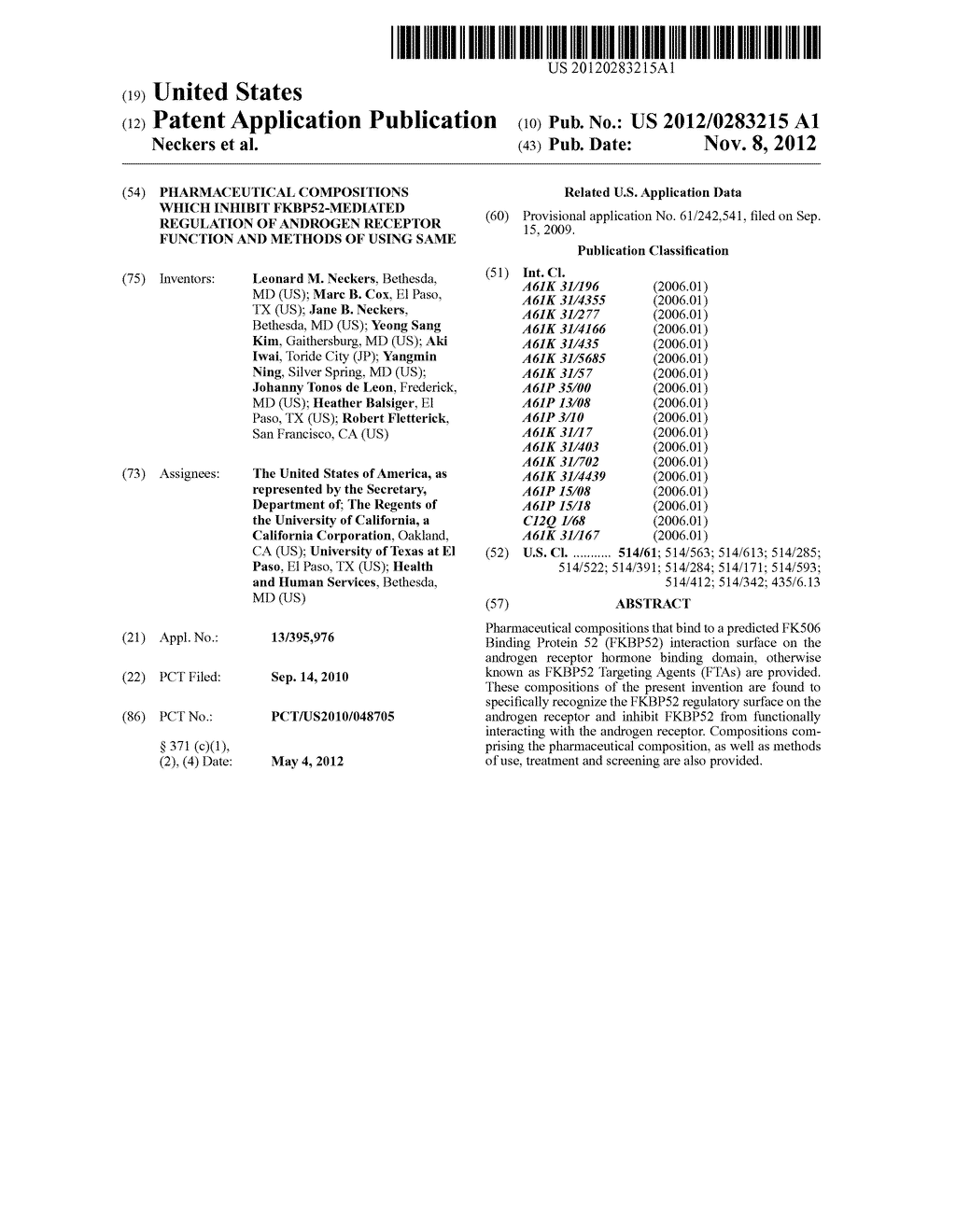 PHARMACEUTICAL COMPOSITIONS WHICH INHIBIT FKBP52-MEDIATED REGULATION OF     ANDROGEN RECEPTOR FUNCTION AND METHODS OF USING SAME - diagram, schematic, and image 01