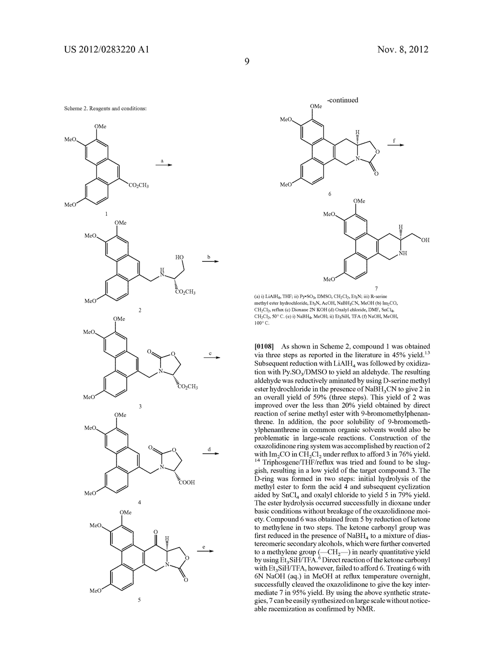 ANTOFINE AND CRYPTOPLEURINE DERIVATIVES AS ANTICANCER AGENTS - diagram, schematic, and image 10