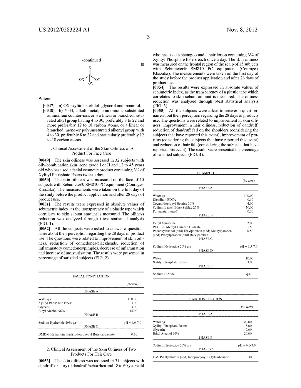 CHEMICAL STRUCTURE COMPRISING PHOSPHATES WITH POLYOL SUBSTRUCTURES FOR     HAIR AND SKIN COSMETICS USAGE - diagram, schematic, and image 10