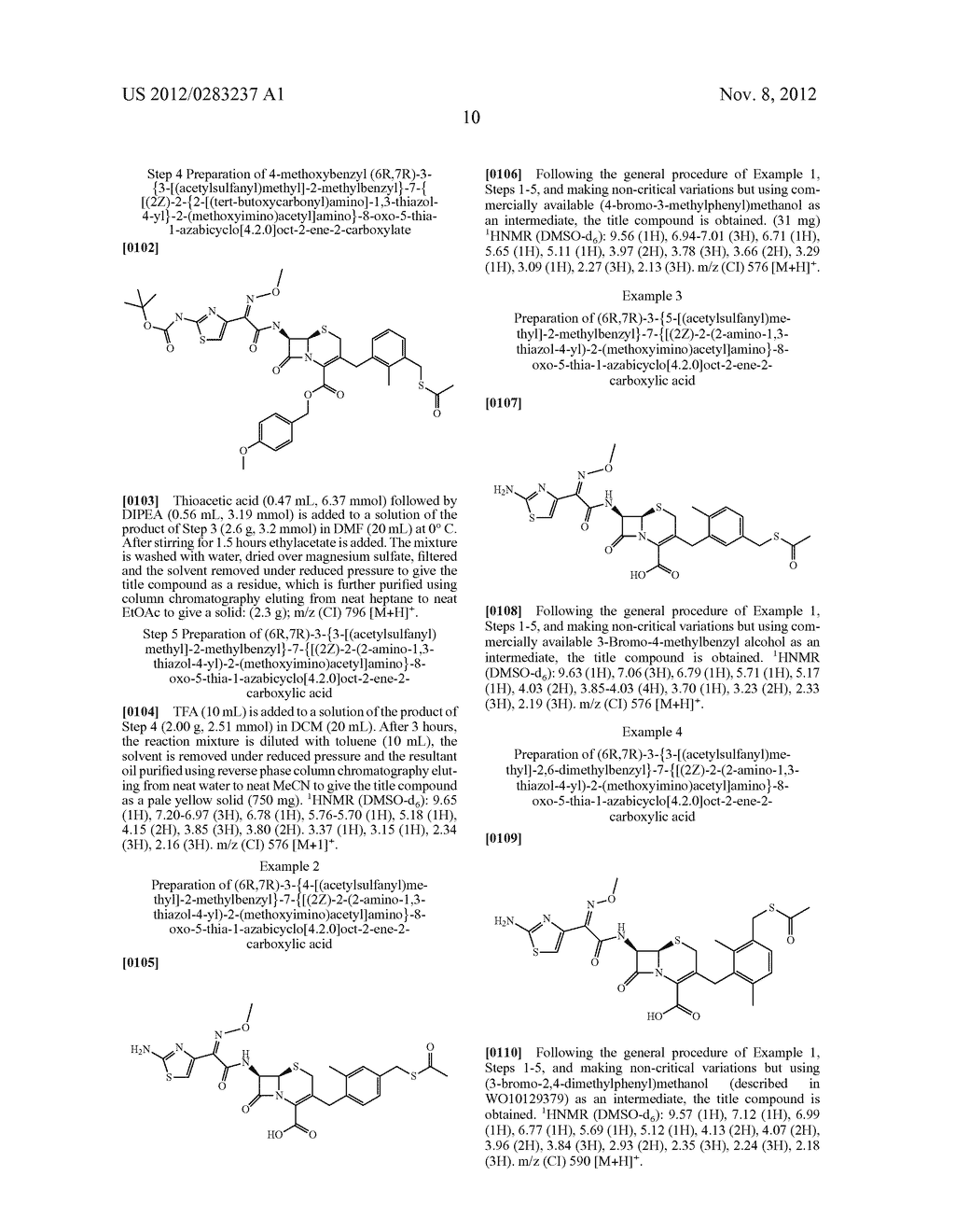 NOVEL CEPHALOSPORINS USEFUL AS ANTIBACTERIAL AGENTS - diagram, schematic, and image 11